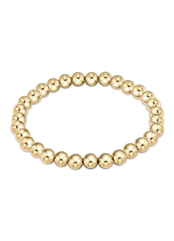 enewton classic gold 2.5mm bead bracelet - love gold charm-regular main image 0