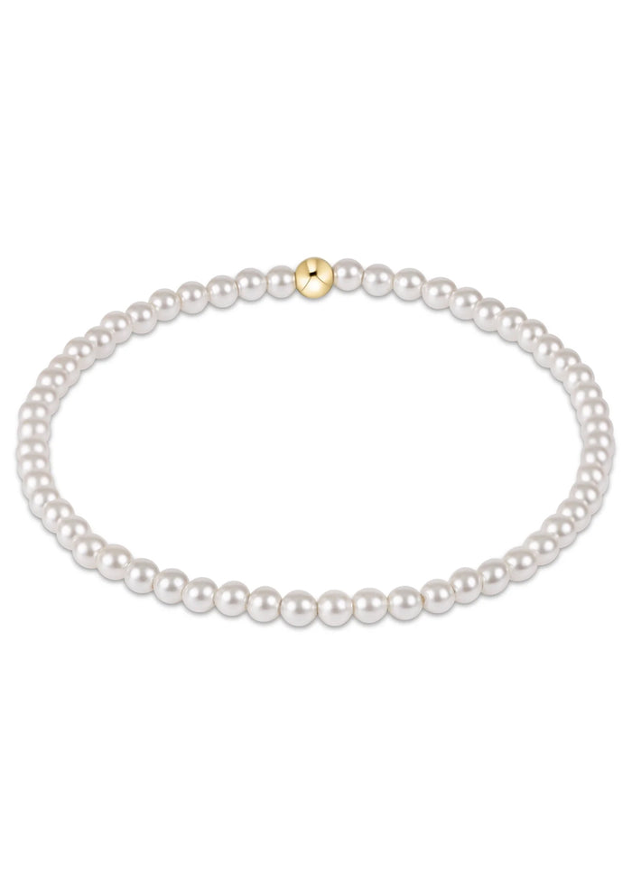 Enewton Classic Pearl 3mm Bead Bracelet