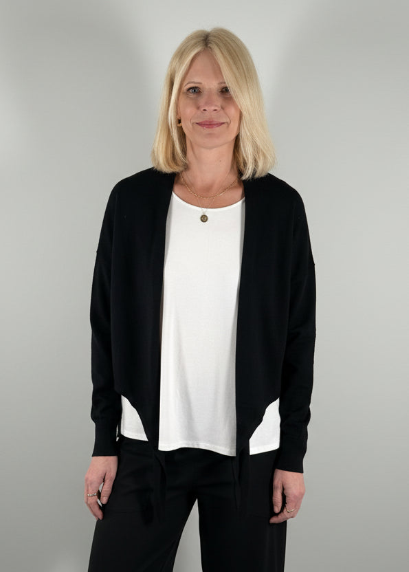 J. Society Tie Front Shrug