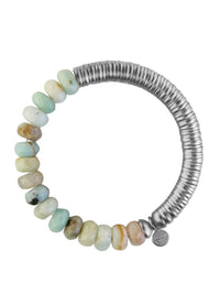 Catherine Page Evra Bracelet in Gold with Stones in Peruvian Opal