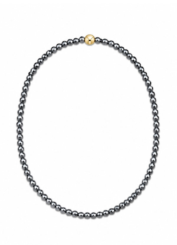 Enewton Extends - Faceted Hematite 2mm Bead Bracelet