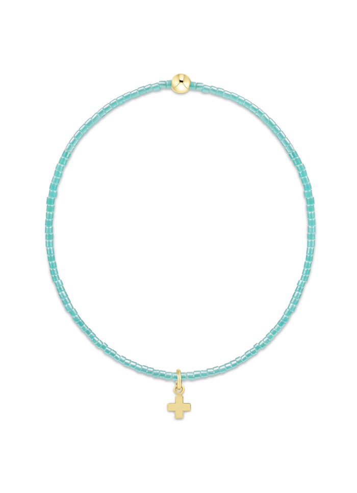 Enewton Hope Classic Sea Glass Bracelet -  Signature Cross