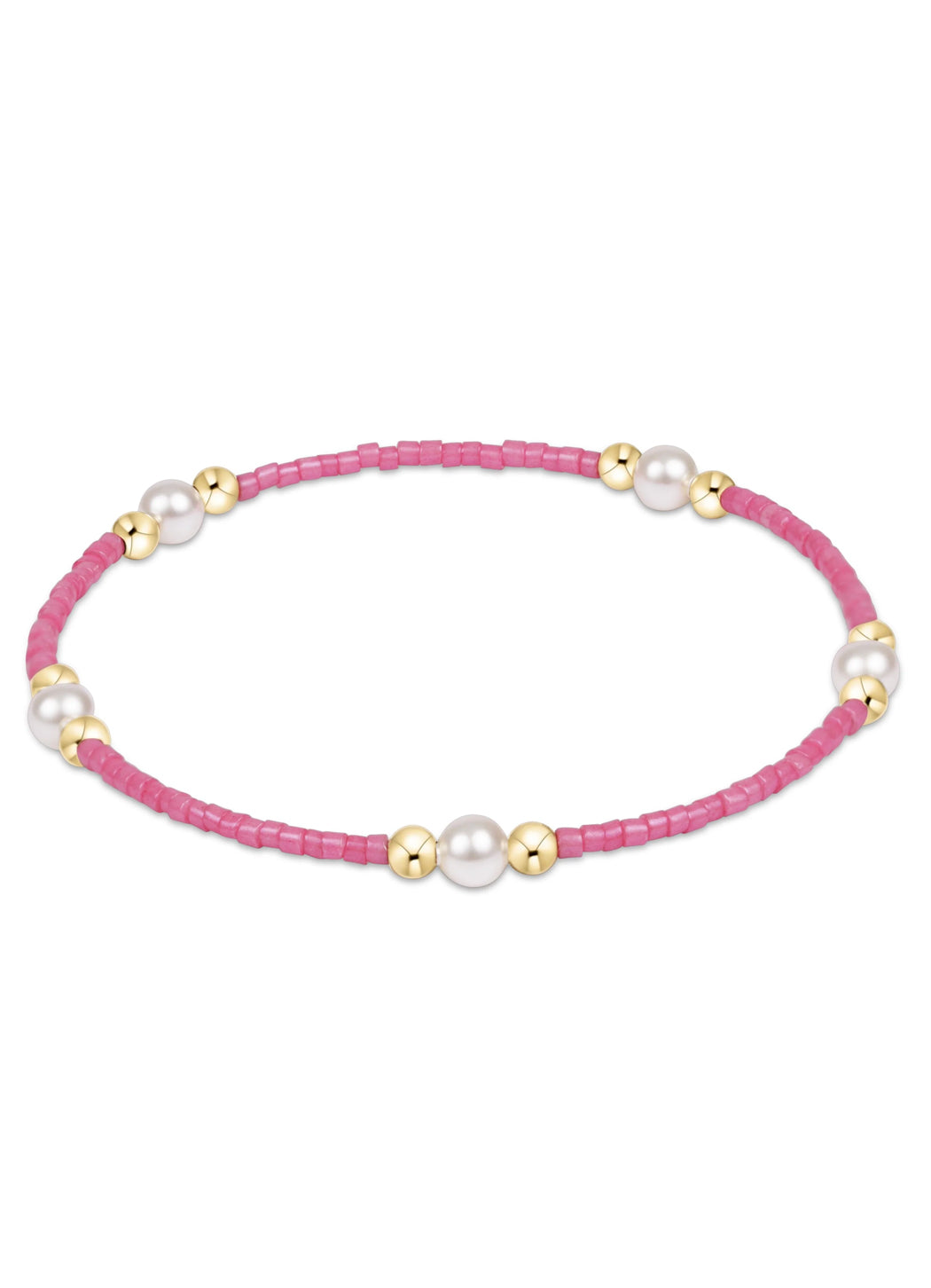 Enewton Hope Purpose Pearl Bracelet -  Bubblegum