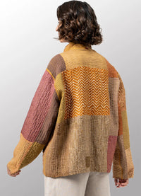 Mieko Mintz Patch Kantha Blouson