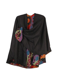 Rapti Fashion Reversible Cashmere Buckle Shawl