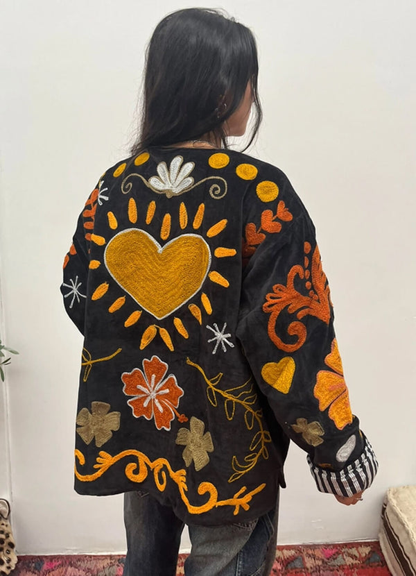 ToutVintage Black Heart Jacket