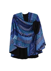 Rapti Fashion Reversible Cashmere Buckle Shawl