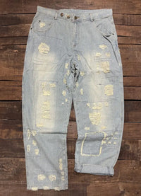 Jaded Gypsy Peace and Love Jeans