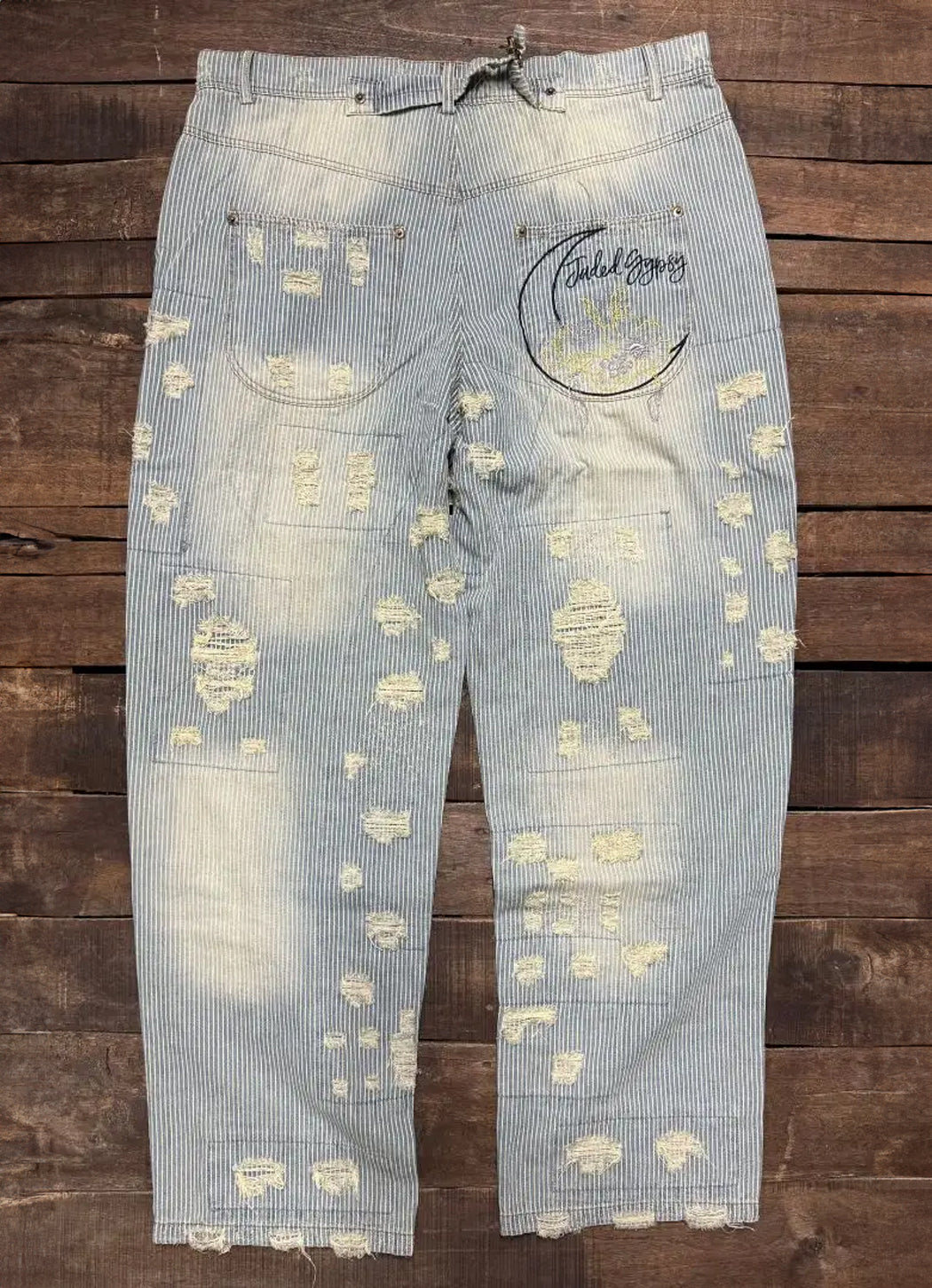 Jaded Gypsy Peace and Love Jeans