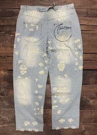Jaded Gypsy Peace and Love Jeans