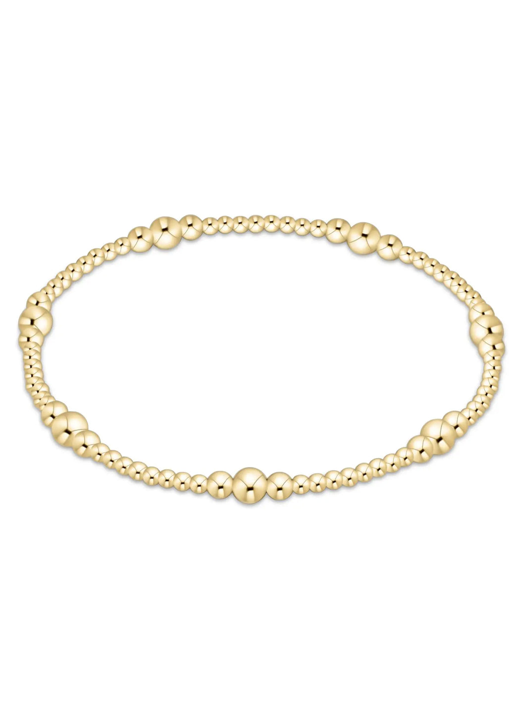 Enewton Purpose Gold 4mm Bead Bracelet Bracelet