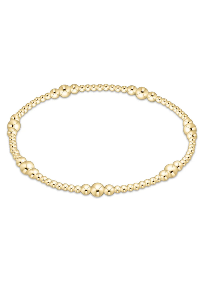 Enewton Purpose Gold 4mm Bead Bracelet Bracelet