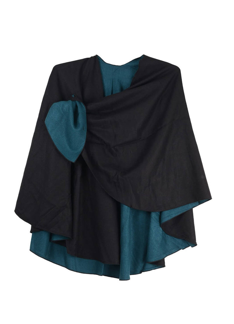 Rapti Fashion Reversible Cashmere Buckle Shawl
