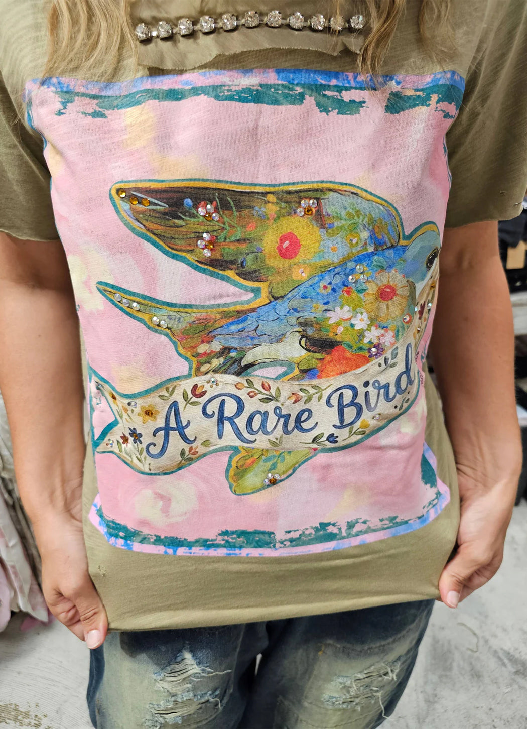 A Rare Bird - Birdie Tattered Tee