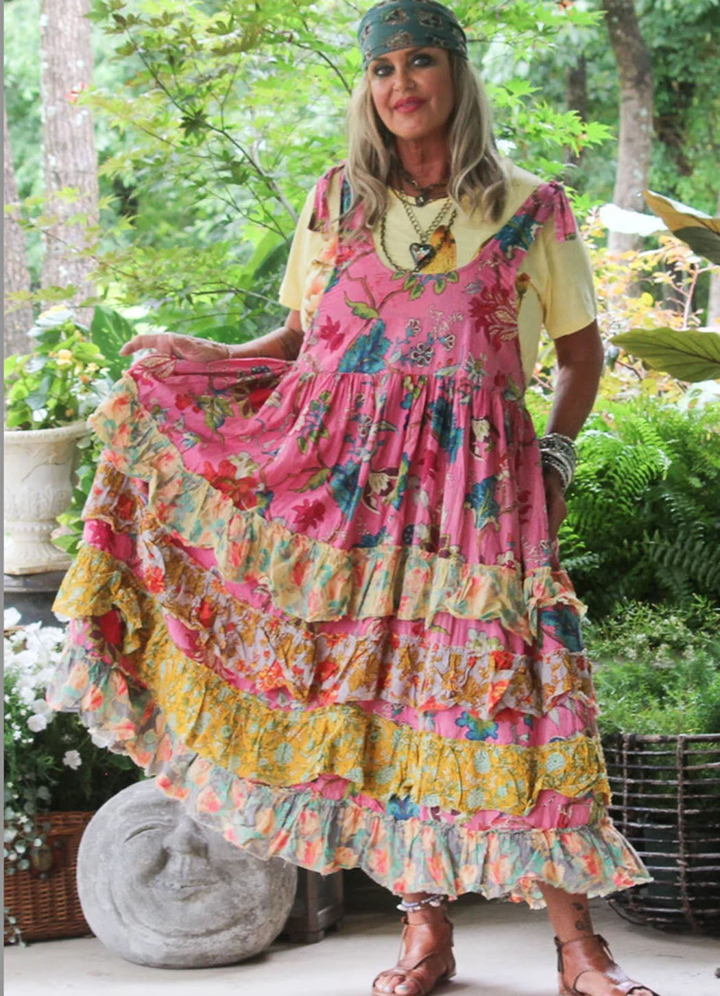 Jaded Gypsy Drift Into Bloom Dress
