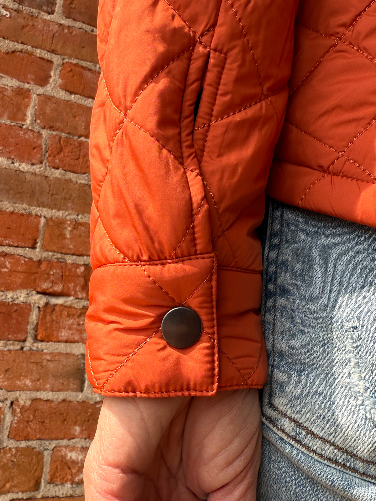 J. Society Nylon Quilted Shirt Jacket