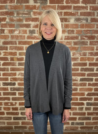 Alashan Cashmere Merino Emerson Long Open Cardigan