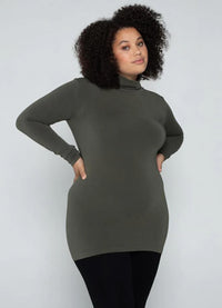 Cest Moi Bamboo Plus Size Turtleneck