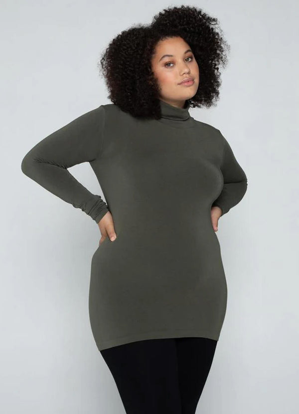 Cest Moi Bamboo Plus Size Turtleneck
