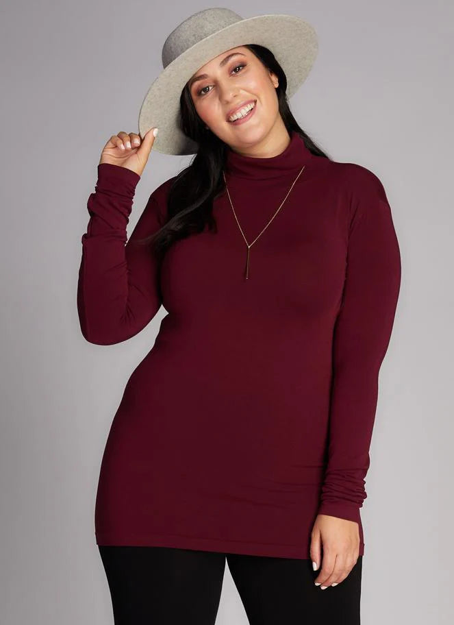 Cest Moi Bamboo Plus Size Turtleneck