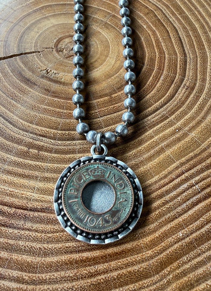 Belle Via Jewelry One-Of-A-Kind Coin Necklace