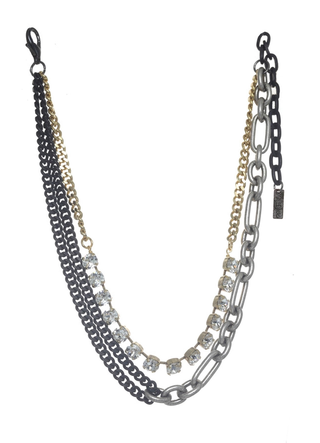 TOVA Cricket Necklace in Mixed Metal