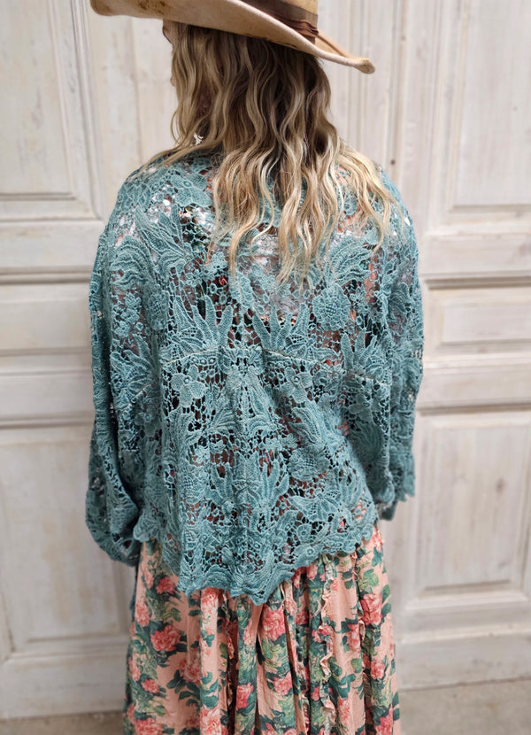 A Rare Bird Crochet Butterfly Throwover