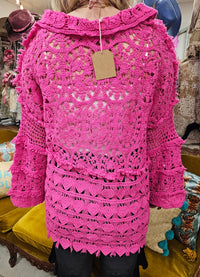 A Rare Bird Crochet Heart Shirt