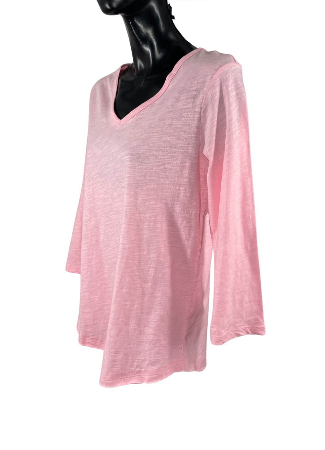 Lulu B Emily V Neck 3/4 Sleeve Tee