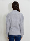 Design History Long Sleeve Cross V Neck Sweater