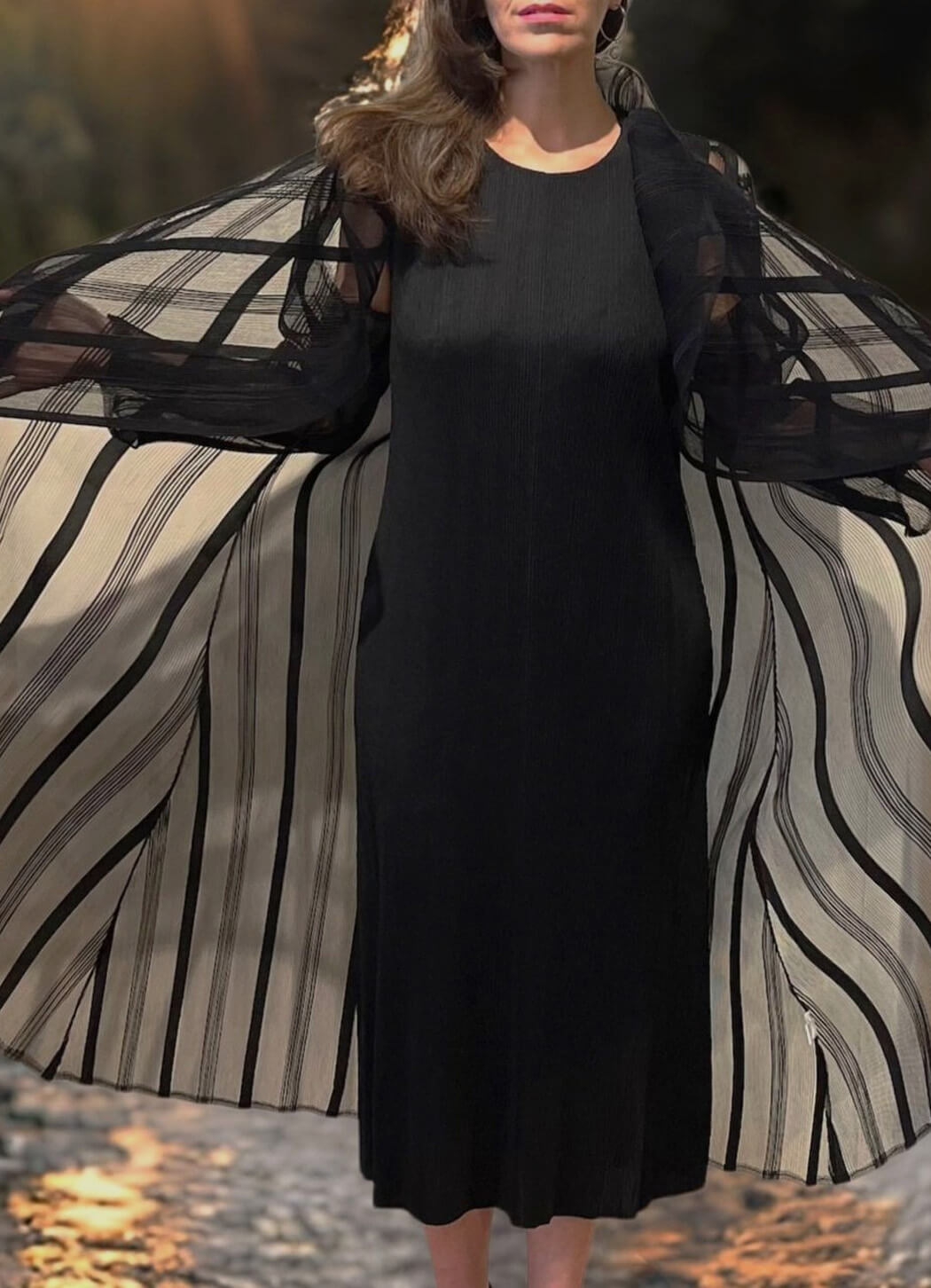 Journey Two-Piece Long Dress Set - Solid Details Direct Journey Two-Piece Long Dress Set - Solid Details Direct