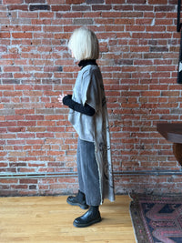 I Love Linen Hi-Lo Tunic With Queen Bee Print