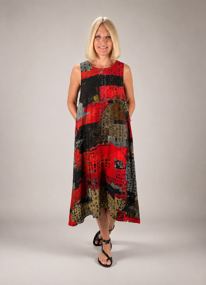 3 Potato Sleeveless Dress