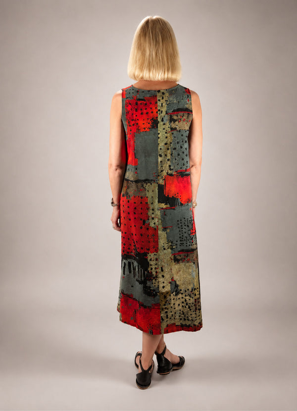 3 Potato Sleeveless Dress