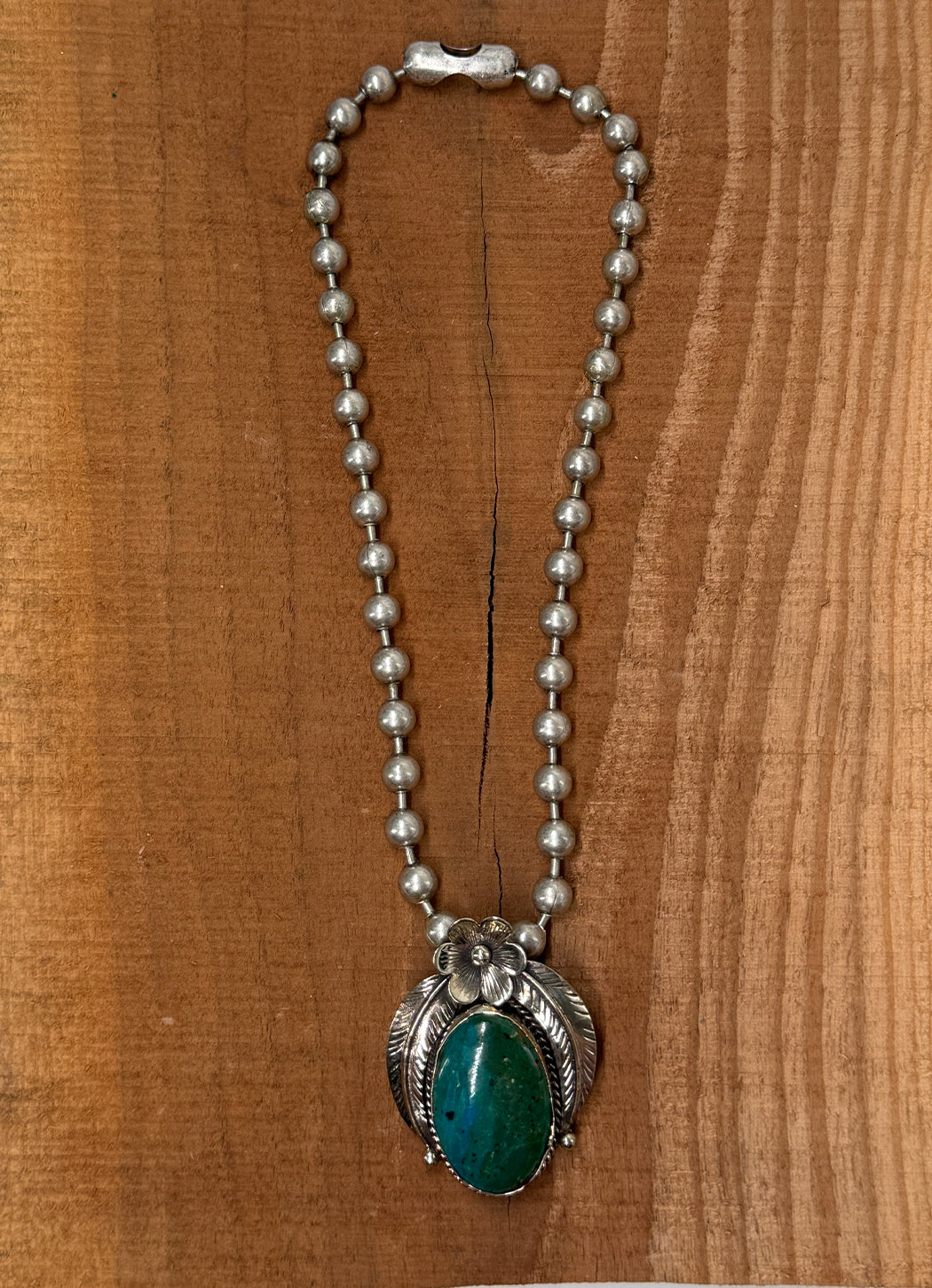 Belle Via Jewelry One-Of-A-Kind Chrysocolla Necklace