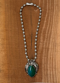 Belle Via Jewelry One-Of-A-Kind Chrysocolla Necklace