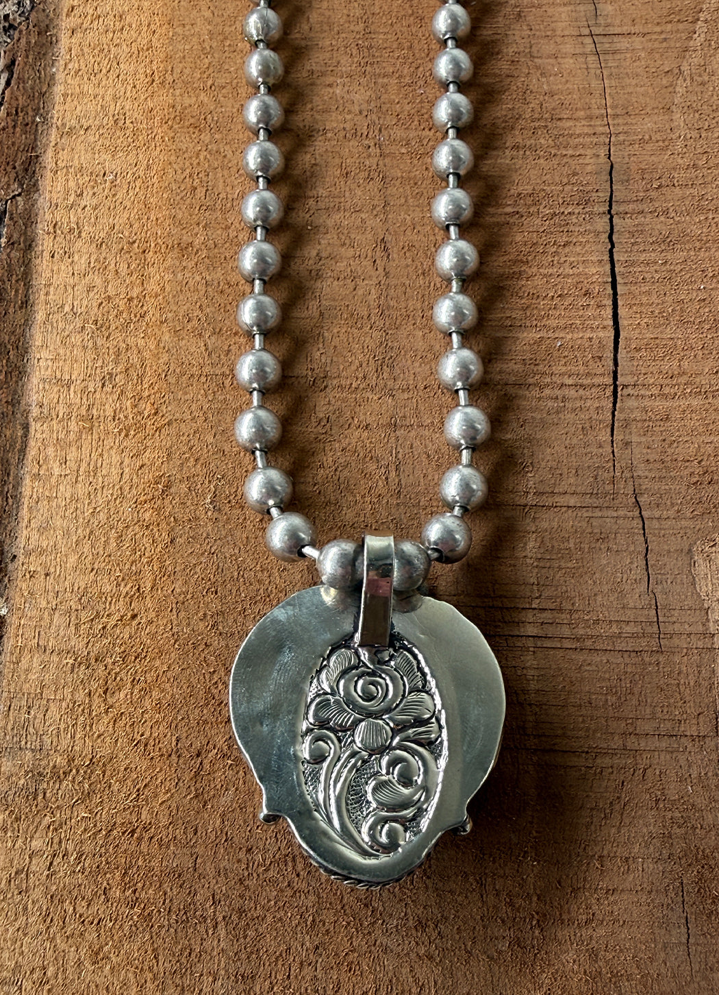 Belle Via Jewelry One-Of-A-Kind Chrysocolla Necklace