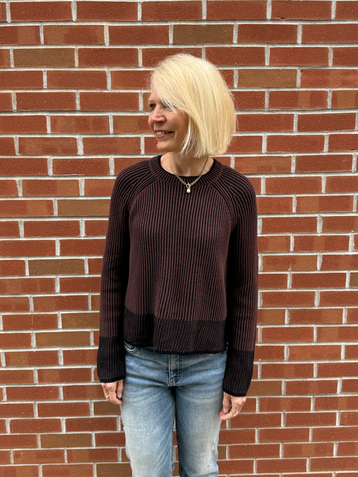 J. Society Plaited Crew Sweater