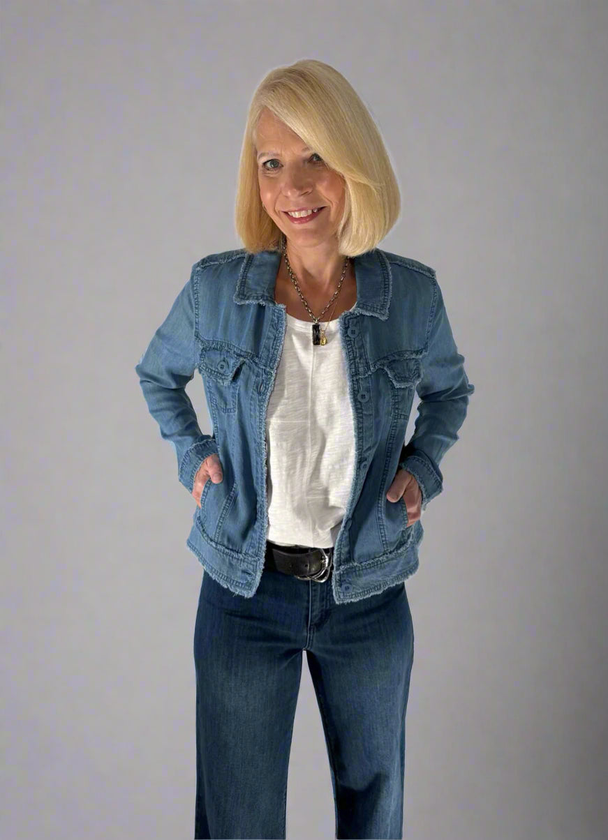 Lulu B Chambray Jacket