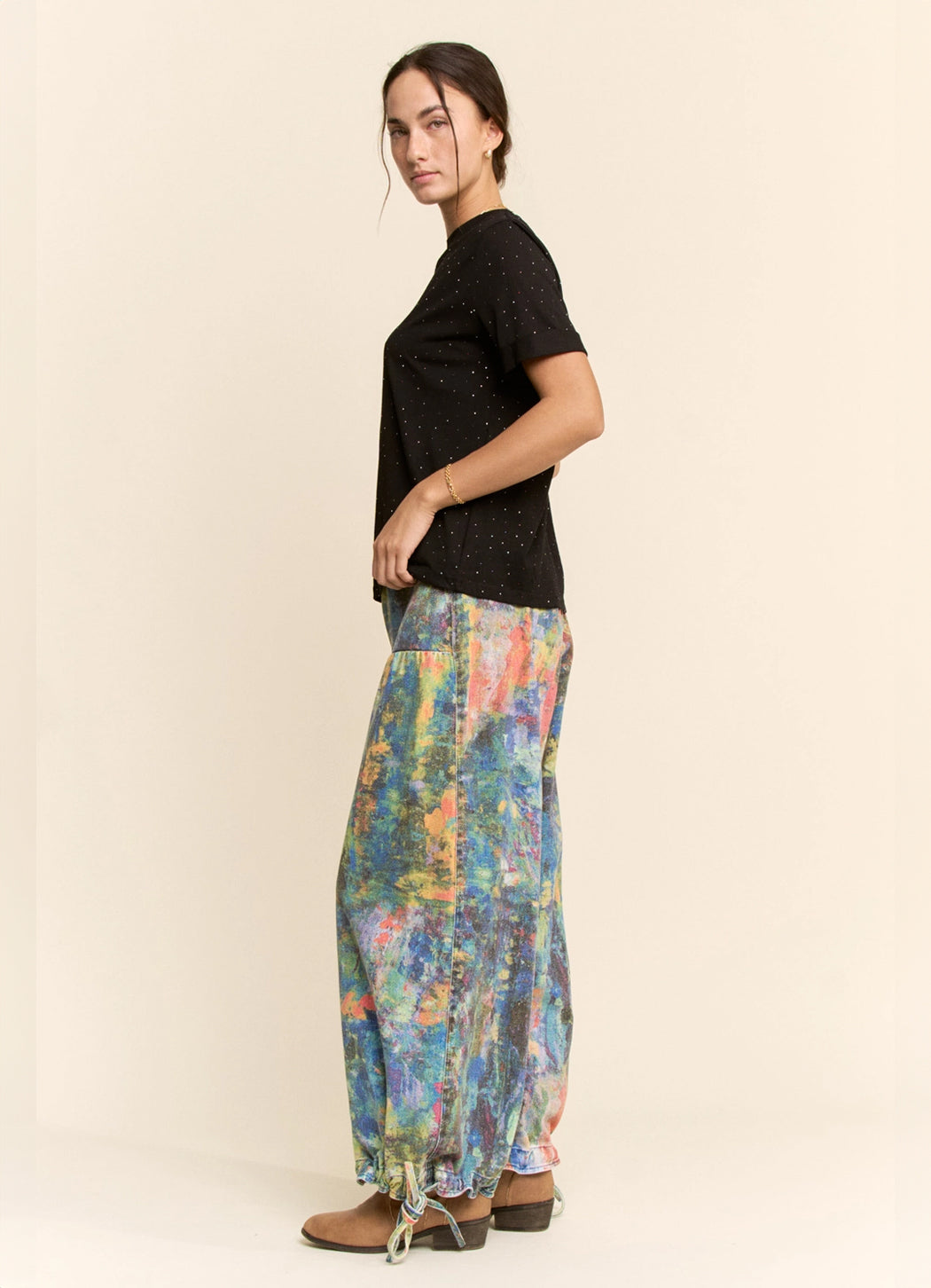 Davi & Dani Mid-Waist Pant