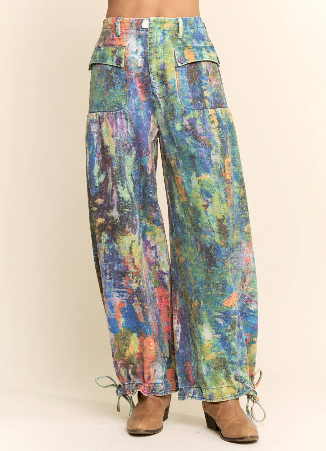 Davi & Dani Mid-Waist Pant