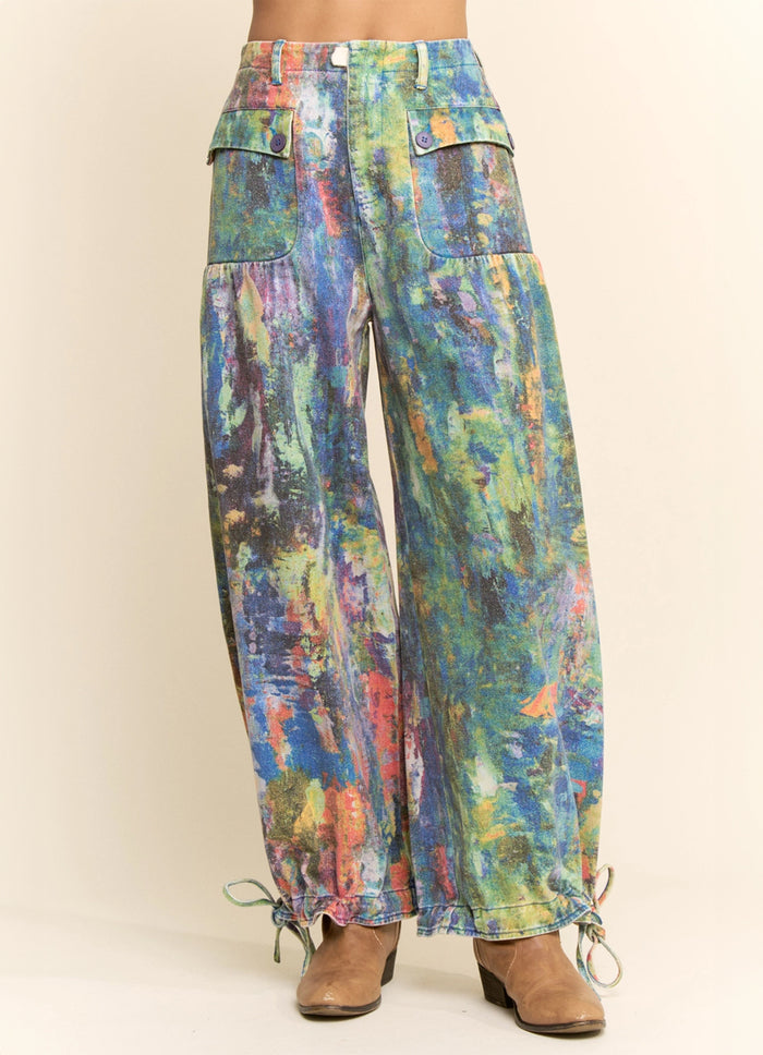 Davi & Dani Mid-Waist Pant