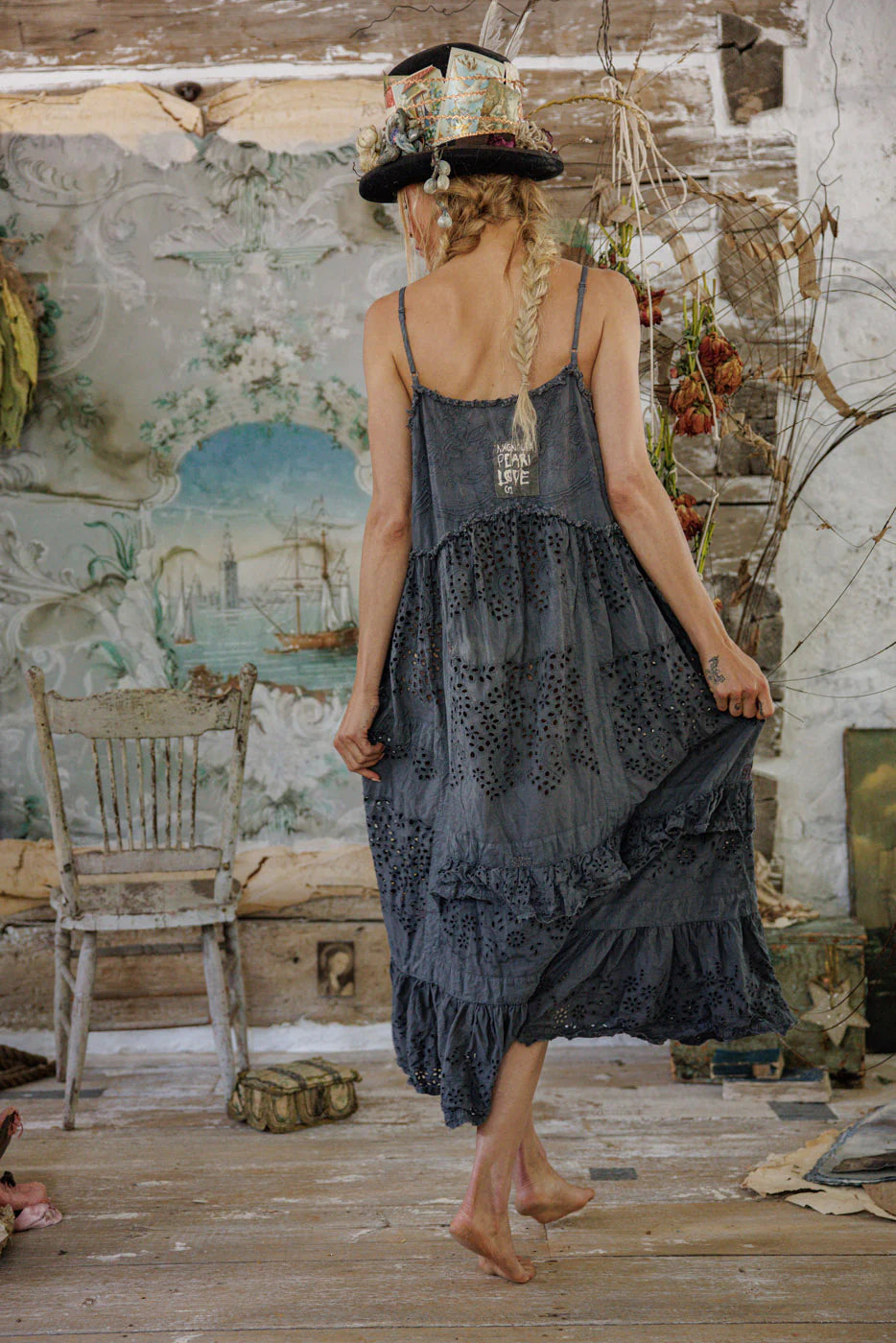 Magnolia Pearl Eyelet Emb Esti Cami Dress