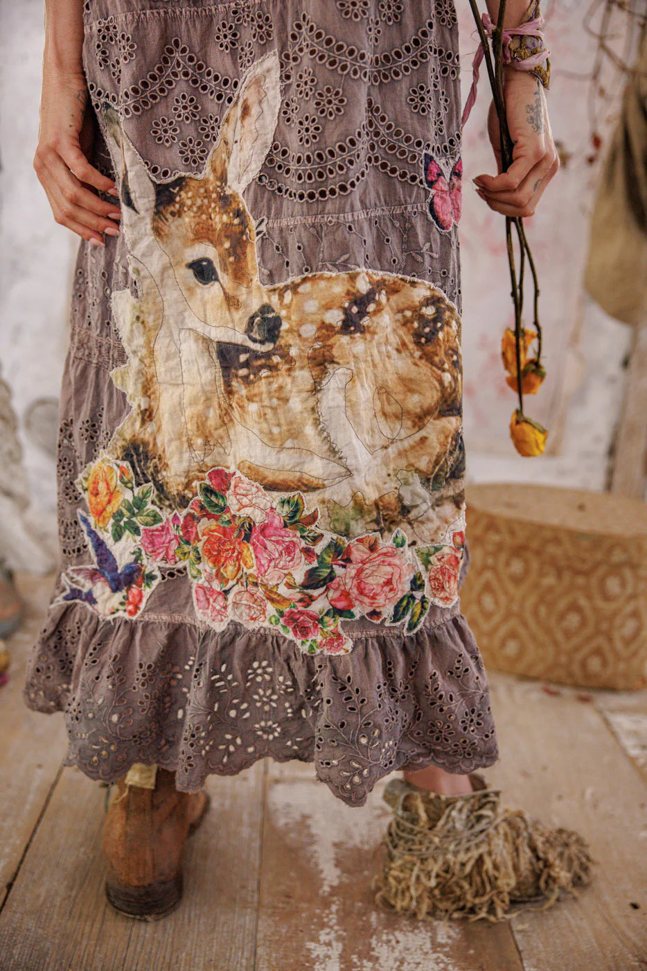 Magnolia Pearl Eyelet Rylee Deerest Dress