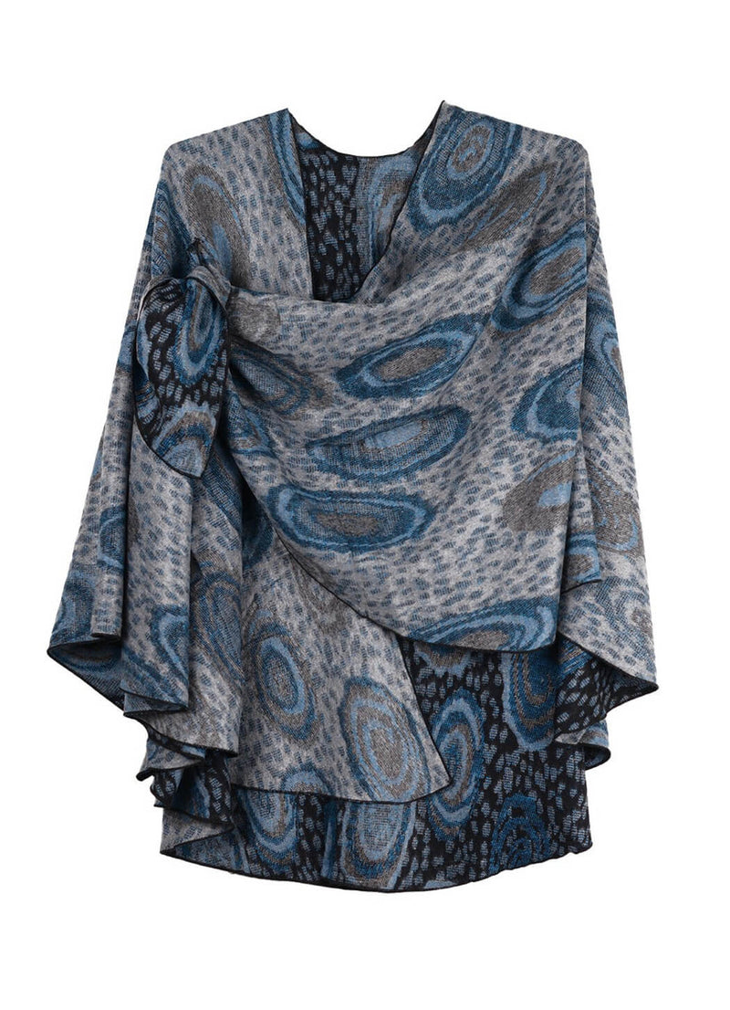 Rapti Fashion Reversible Cashmere Buckle Shawl
