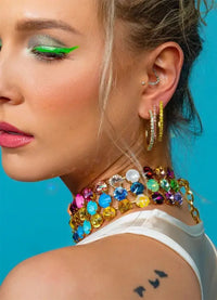TOVA Slim Hoop Earrings