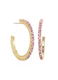 TOVA Slim Hoop Earrings