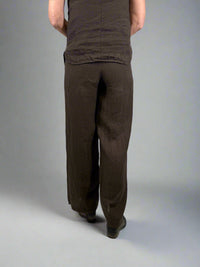 Suzy D Sultan Wide Leg Linen Pant