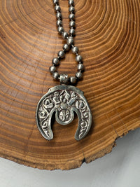 Belle Via Jewelry One-Of-A-Kind Wild Buffalo + Turquoise Horn Necklace
