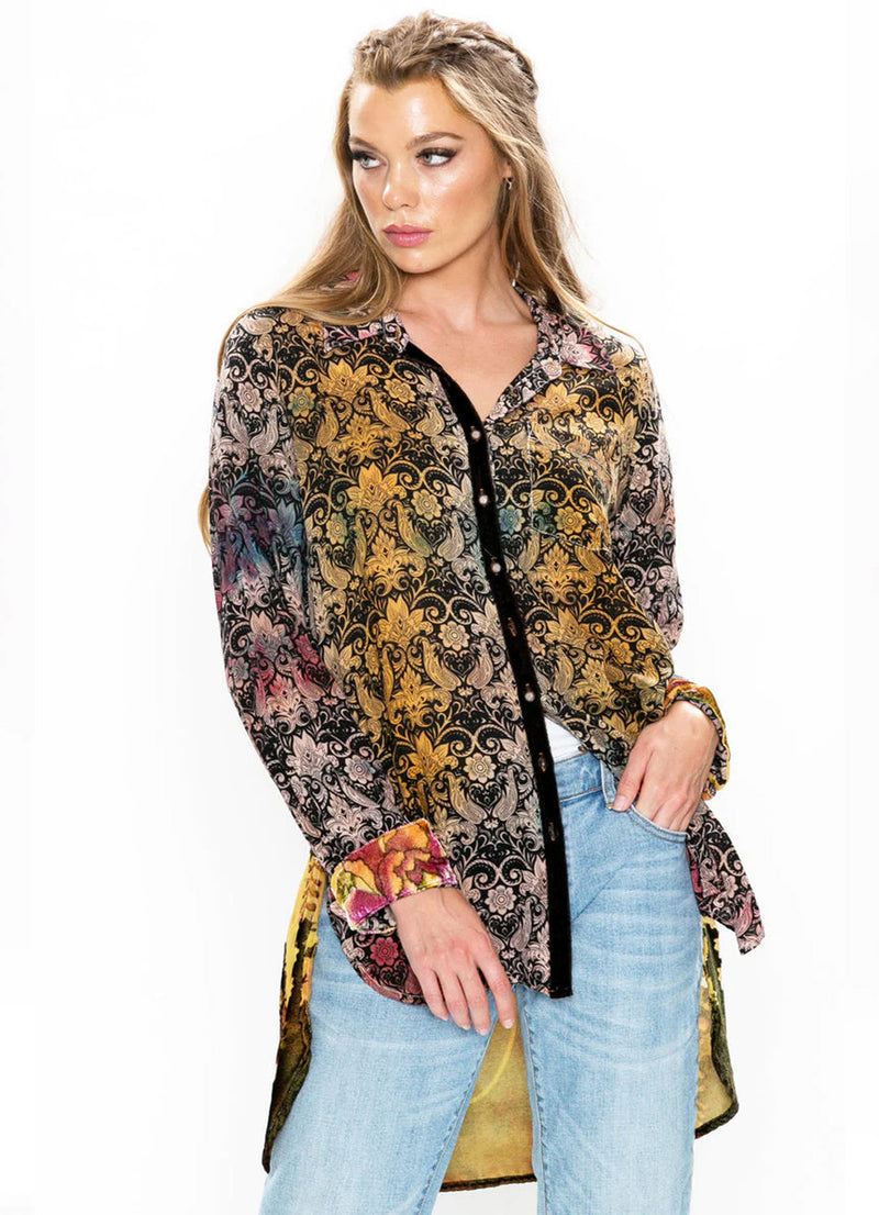 Aratta Midnight Floral Shirt